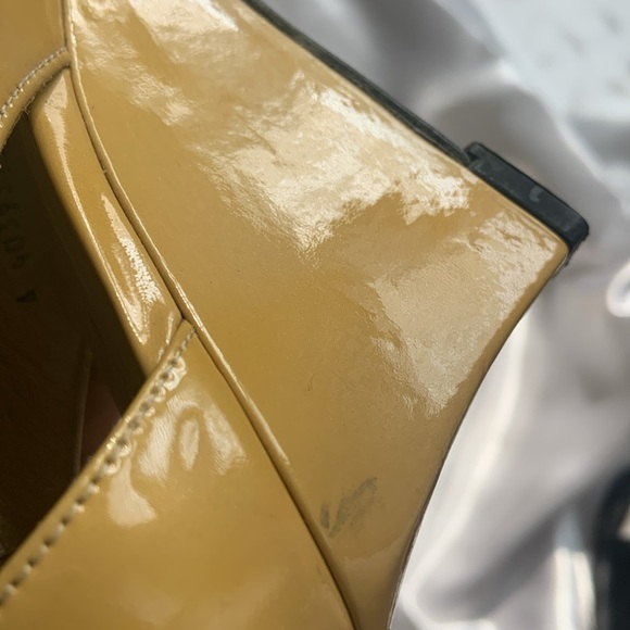 Stuart Weitzman Peep Toe Wedge Pumps - Picture 4 of 4